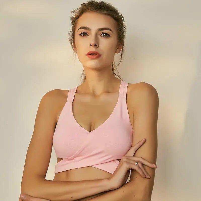 LOVEMI - Women's Sports Underwear Strap Yoga Bra