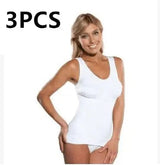 LOVEMI Sport clothing White3PCS / S Lovemi -  Women's seamless plastic tops Yoga abdomen sports vests with