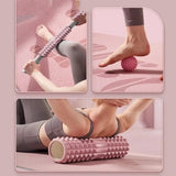 LOVEMI  Sport Lovemi -  Foam Shaft Roller Mace Yoga Supplies Massage Shaft Yoga Post