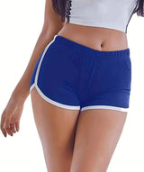 Sports Shorts Women Casual Loose Straight Pants Wearing-M-5