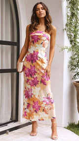 Spring And Summer New European And American Elegant-Rose Printing-3