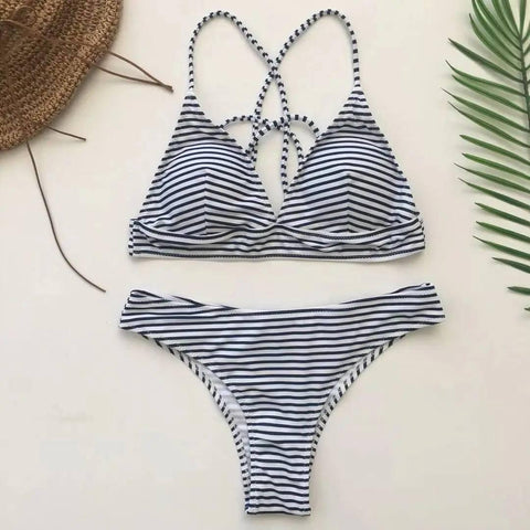 Striped Bikini Styles for Summer Beach Fashion-2
