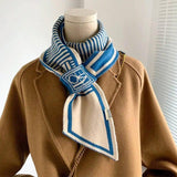 Students Decorate Warm And Lazy Scarves-Blue-3