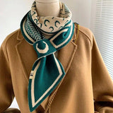 Students Decorate Warm And Lazy Scarves-Green-8