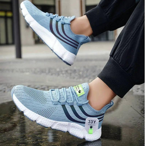 Stylish Blue Athletic Sneakers for Peak Performance-10