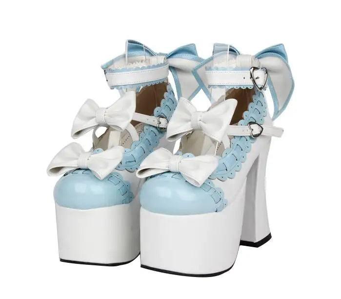 Angelic imori girl lolita cosplay shoes-5