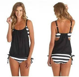Stylish Tankini Swimsuit Sets | Women's Swimwear Boutique-Black-4