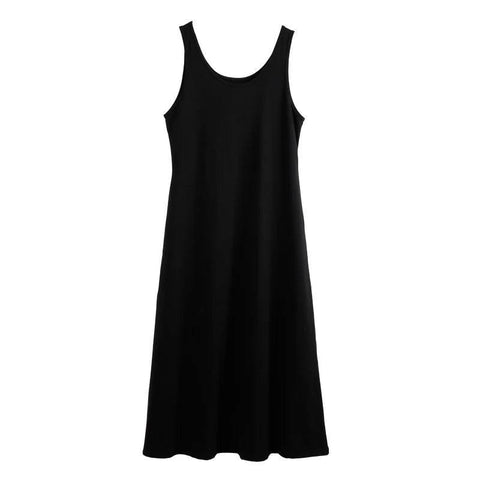 Stylish Women's Tank Top Dresses | Versatile & Comfy-black-7