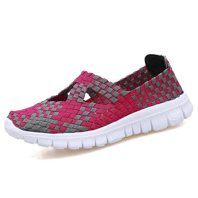 Stylish Woven Slip-On Sneakers for Casual Chic-1