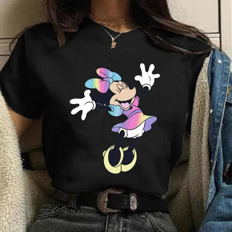 Summer Disney Minnie Shirt-DS0239-HS-1