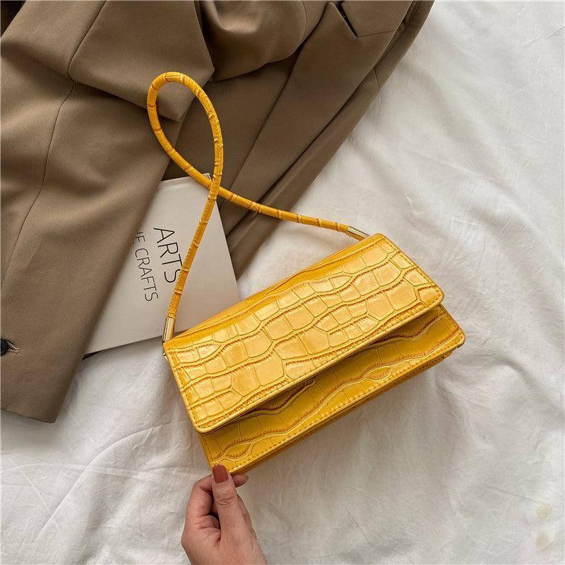 Summer New Style Ladies Shoulder Bag-Yellow-3