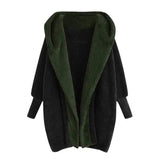 LOVEMI Sweaters Army Green / XL Lovemi -  NEW Winter Women Hooded Sweatshirt Coat Winter