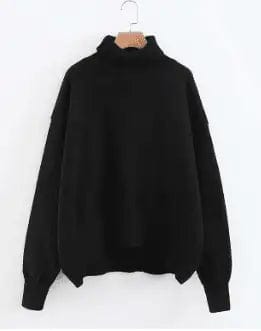 LOVEMI Sweaters Black / One size Lovemi -  Lazy Wind Net Red Sweater Coat