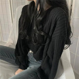 LOVEMI Sweaters Black / S Lovemi -  Sweet Top Design Is Niche