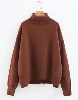 LOVEMI Sweaters Brown / One size Lovemi -  Lazy Wind Net Red Sweater Coat