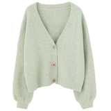 LOVEMI Sweaters green / One size Lovemi -  Wild sweater cardigan