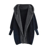 LOVEMI Sweaters Grey / S Lovemi -  NEW Winter Women Hooded Sweatshirt Coat Winter