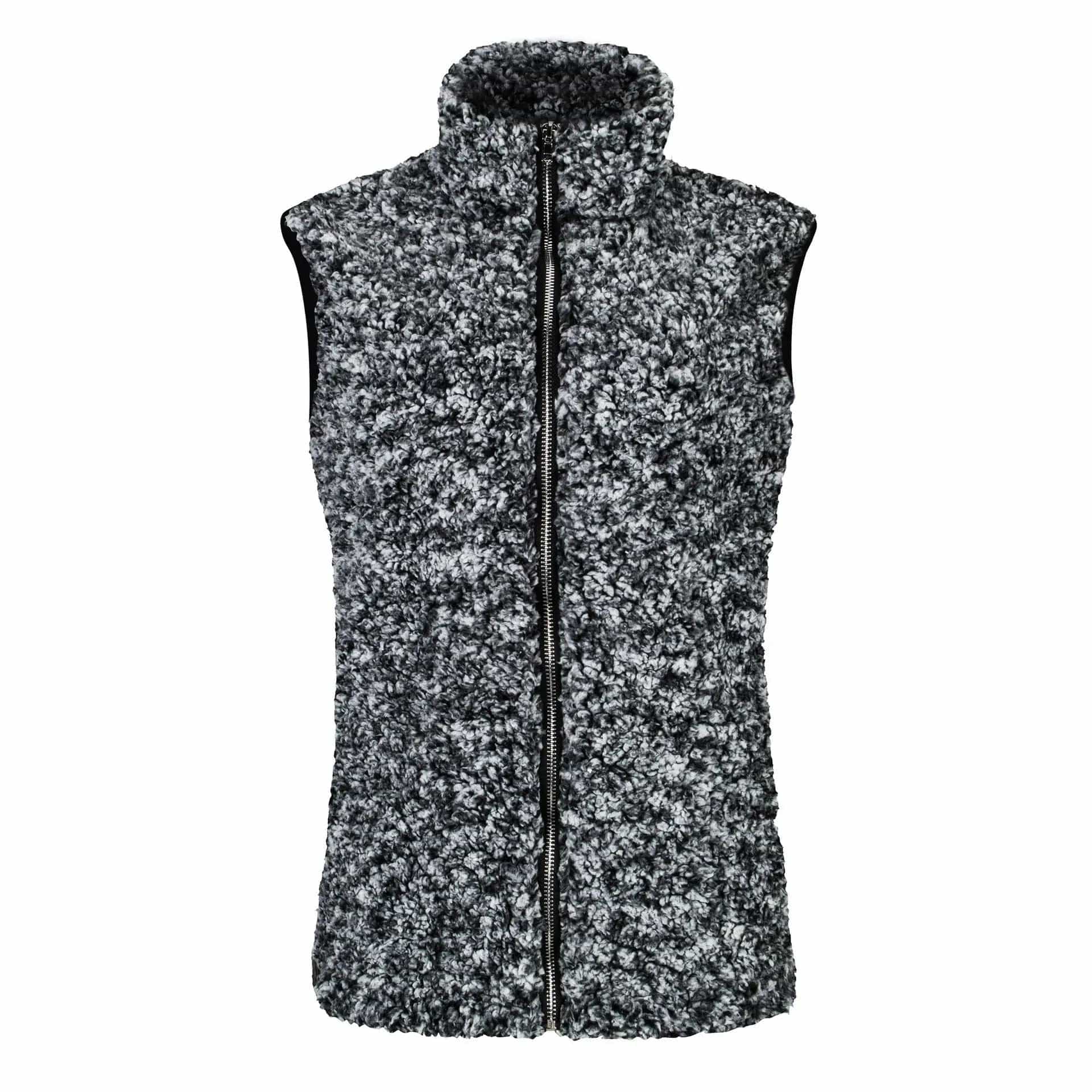 LOVEMI  Sweaters Lovemi -  New Women's Plush Vest Jacket, Stand-Up Collar Sleeveless