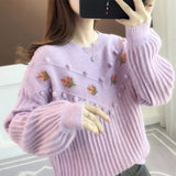 LOVEMI Sweaters Pink / One size Lovemi -  Spring Women's Clothing New Trend