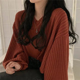 LOVEMI Sweaters Red / S Lovemi -  Sweet Top Design Is Niche