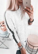 LOVEMI Sweaters White / S Lovemi -  Simple Women's Round Neck Pullover Sweater Sweater Women