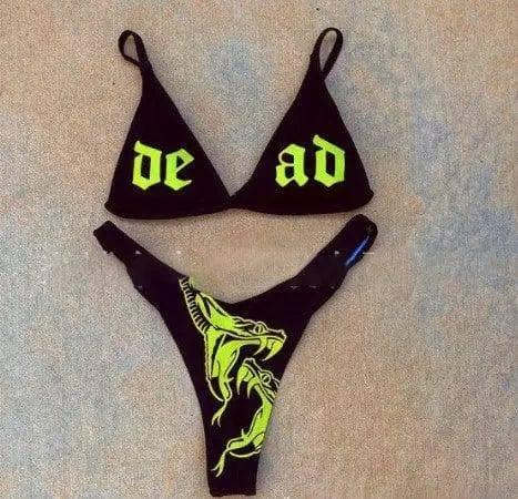 Swimsuit European And American Sexy Split Bikini Swimsuit-2