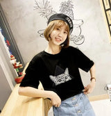 LOVEMI top Black / L Lovemi -  Popular Cat Tshirt