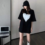 LOVEMI top Black / M Lovemi -  Love print short-sleeved T-shirt women summer