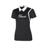 LOVEMI top Black / S Lovemi -  Golf Short-sleeved Women's Jersey Sports Slim Fit