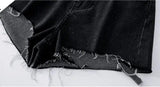 LOVEMI top Black shorts / 110cm Lovemi -  Girls Summer Personalized Back Hollow Short-sleeved Shorts