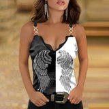 LOVEMI top F / S Lovemi -  Sexy And Elegant Camisole With Printed Pattern