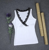 LOVEMI top Lovemi -  Sleeveless Lace Stitching Women's Vest