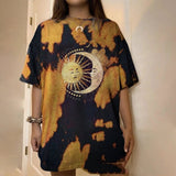 LOVEMI top Photo Color / 1 Style / S Lovemi -  Independent Station Plus Size Loose Tie-dye Printing