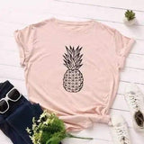 LOVEMI top Pink / L Lovemi -  Women's short-sleeved t-shirt