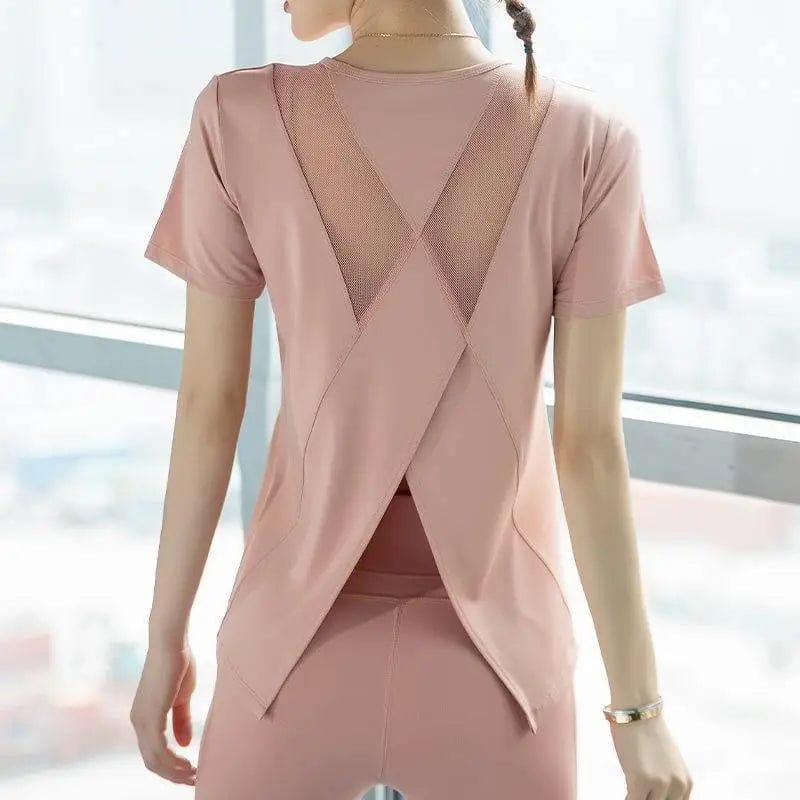 LOVEMI top Pink / S Lovemi -  High-end Net Celebrity Quick-drying Sportswear Women's