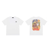 LOVEMI top White / S Lovemi -  Printing Tide Brand Short-Sleeved T-Shirt Cec Casual Loose