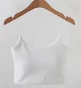 LOVEMI top White / S Lovemi -  Small Sling Vest For Women''s Outer Wear And Summer Elastic