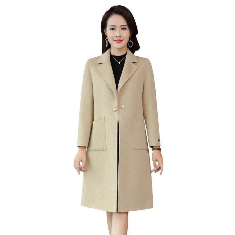 LOVEMI trench coat Camel / 2XL Lovemi -  Fashion Trend Comfortable and Simple Personality of Long