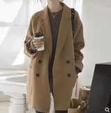 LOVEMI trench coat Lovemi -  Loose-fit reversible cashmere coat