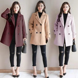 LOVEMI trench coat Lovemi -  Wool jackets, medium and long cardigans, fashion splicing