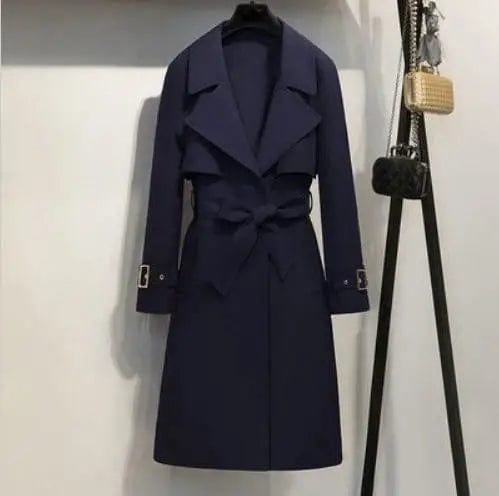 LOVEMI trench coat Navy / 3XL Lovemi -  Temperamentally versatile coat