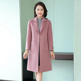 LOVEMI trench coat Pink / 2XL Lovemi -  Fashion Trend Comfortable and Simple Personality of Long