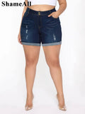 Trendy Denim Shorts for Chic Summer Looks-2