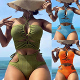 LOVEMI - Trendy Knit Swimsuits: Chic Beachwear for Every Body Type