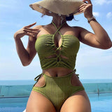 LOVEMI - Trendy Knit Swimsuits: Chic Beachwear for Every Body Type