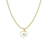 Trendy Zodiac Sign Necklaces for Stylish Astrology Fans-Cancer-2