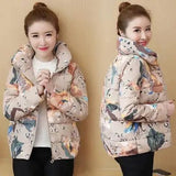 LOVEMI WDown jacket Beige / XL Lovemi -  Women's cotton-padded jacket