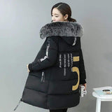 LOVEMI WDown jacket Black / XL Lovemi -  Winter new women's cotton suit Korean Slim long section down