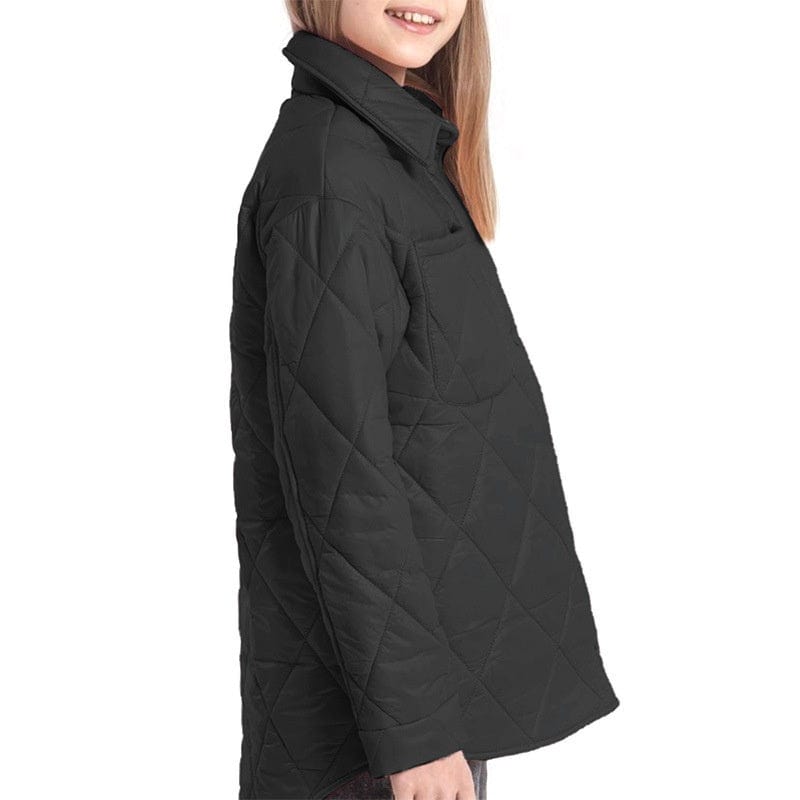 LOVEMI  WDown jacket Lovemi -  Art Loose Rhombus Cotton Clothing Cotton Coat Daughter