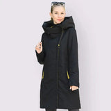 LOVEMI  WDown jacket Lovemi -  Large Winter Jackets For Women Long Jacket Outdoor Black